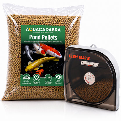 Aquacadabra Pond Food 2kg & P21 Auto Feeder