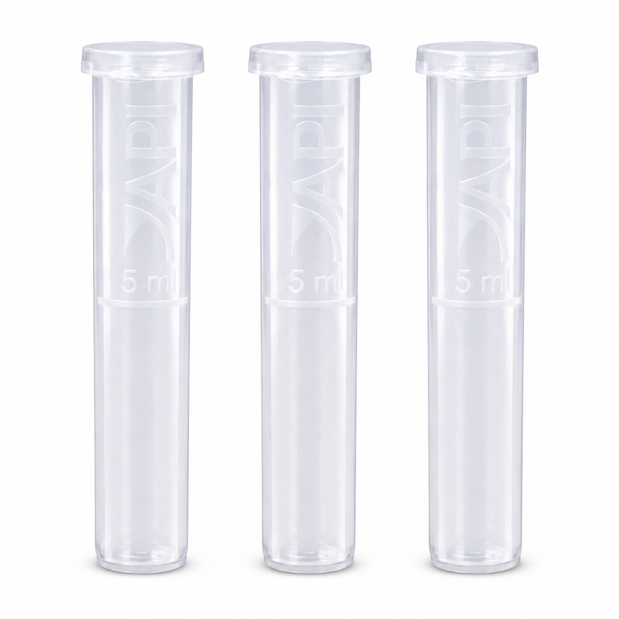 API Replacement Test Tubes with Screw Caps