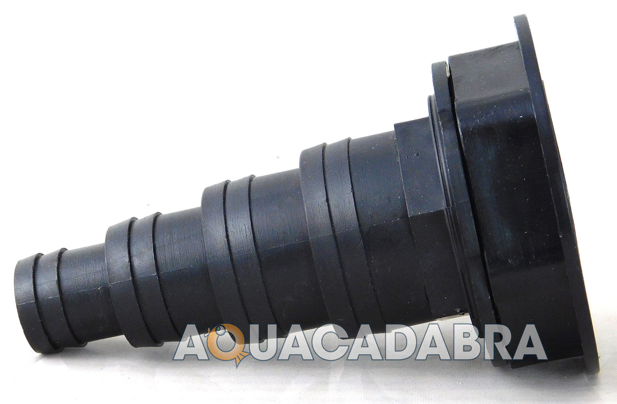 1.5" Threaded Hosetail & Nut x5 Pond Pump Filter Hose Connector Adapter