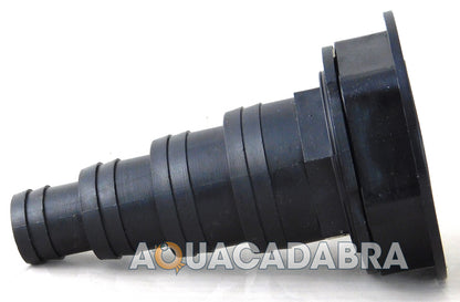 1.5" Threaded Hosetail & Nut x5 Pond Pump Filter Hose Connector Adapter