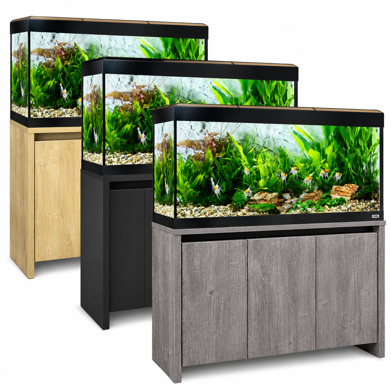 Fluval Roma 240 BT LED Aquarium & Cabinet