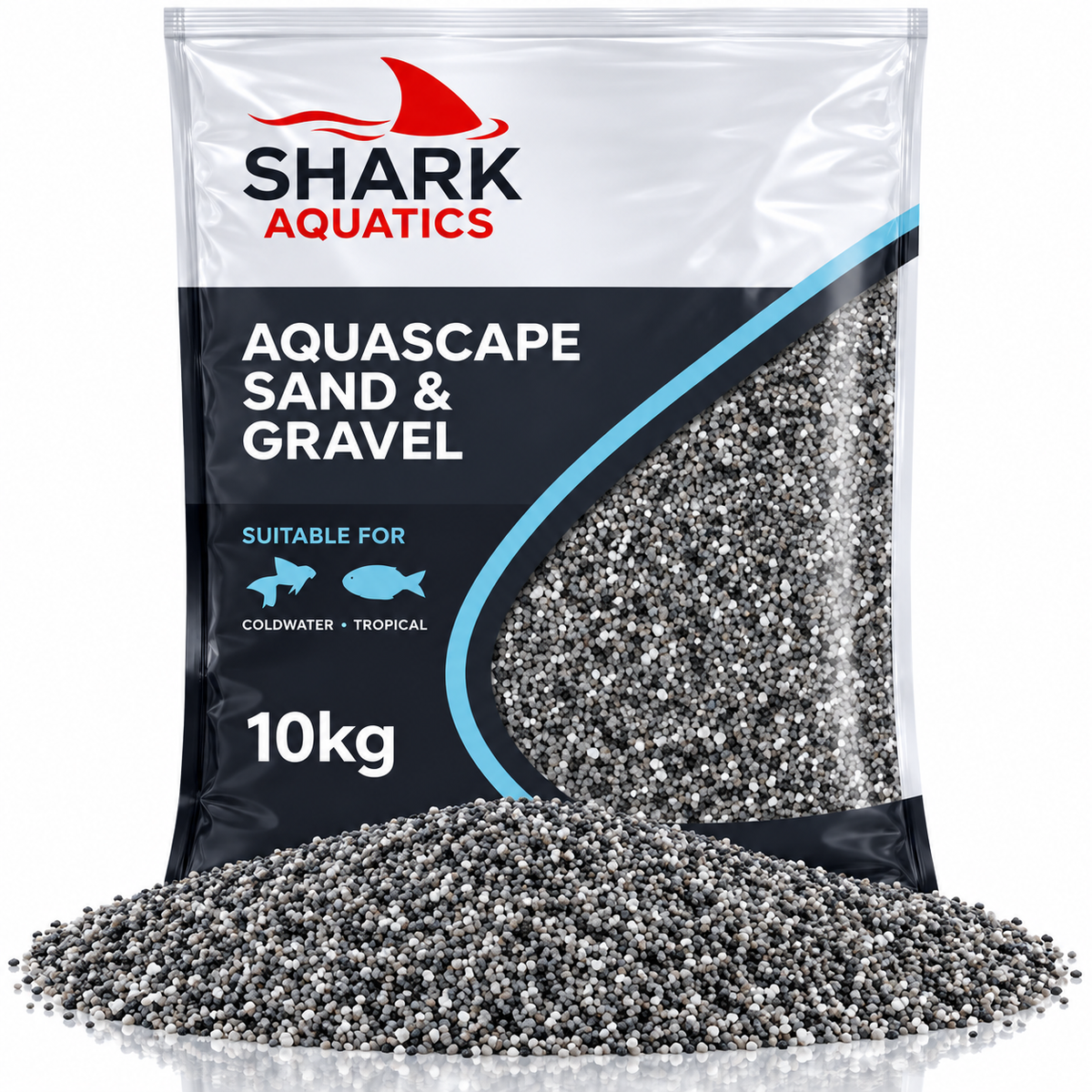 Shark Sand Pro Aquarium Substrate 10kg 20kg No Wash Fish Tank Aquascaping