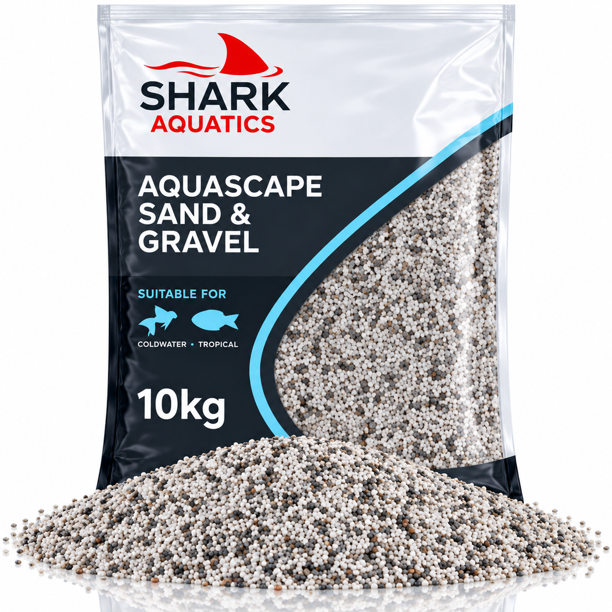 Shark Sand Pro Aquarium Substrate 10kg 20kg No Wash Fish Tank Aquascaping