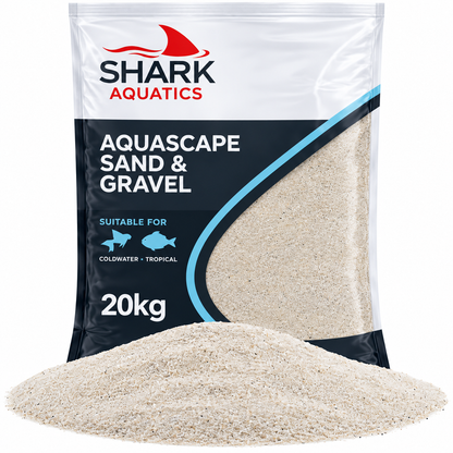 Shark Sand Aquarium Substrate 10kg 20kg Natural Fish Tank Sand Aquascaping