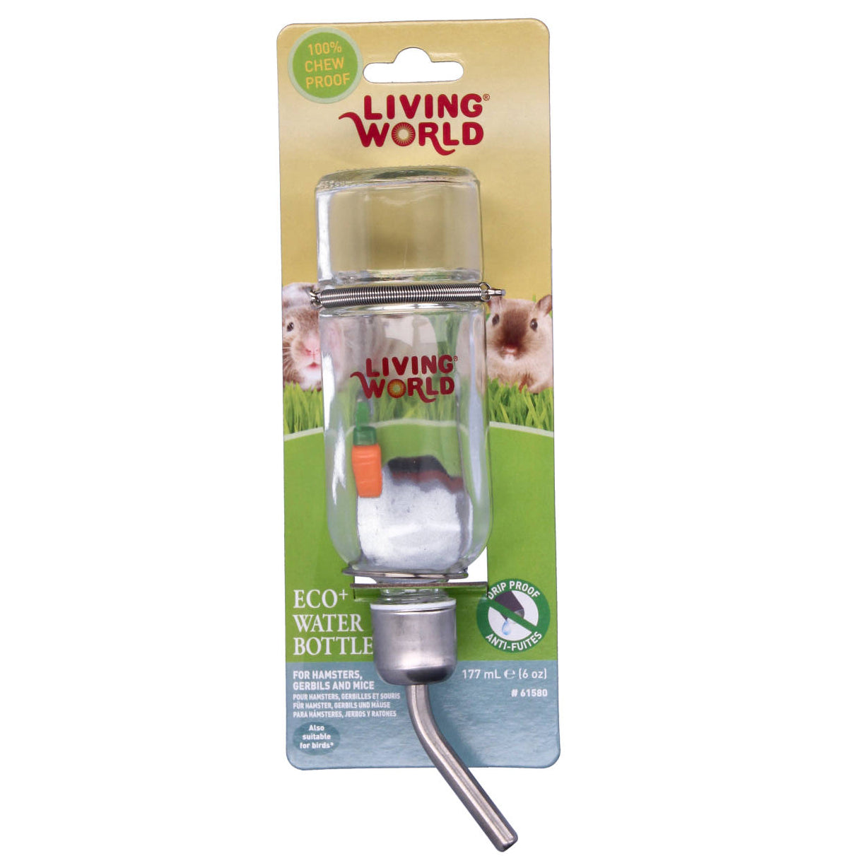 Living World Eco Glass Water Bottles