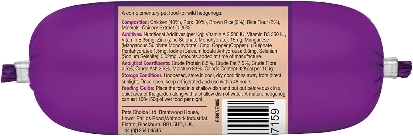 Spike's Meaty Feast Sausage Hedgehog Food Farm Feed