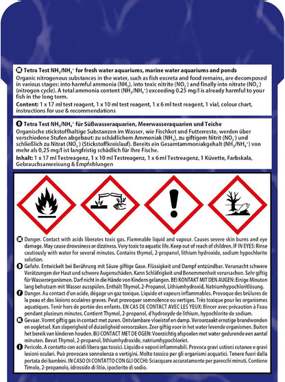 Tetra Test NH3/NH4 Test Kit