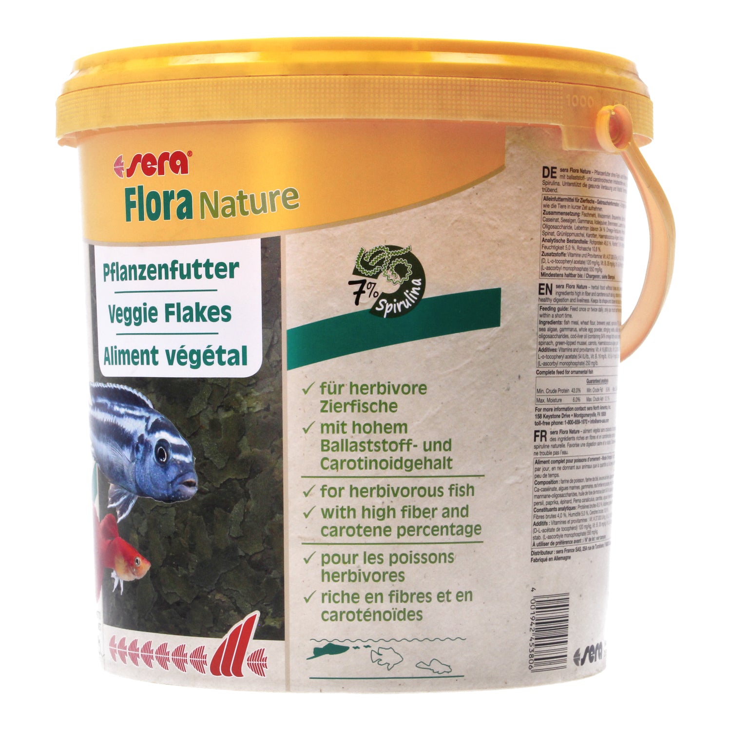 Sera Flora 2kg Herbal Flakes