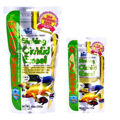 Hikari Cichlid Excel Sinking Mini Pellets