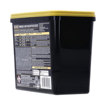 Deadfast Mouse and Rat Killer Plus 15 Block 300g