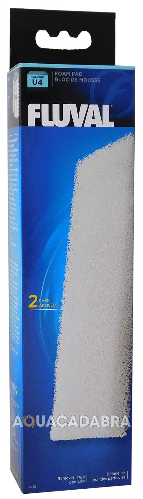 Fluval U4 Foam Filter Pads Genuine Aquarium Media x6
