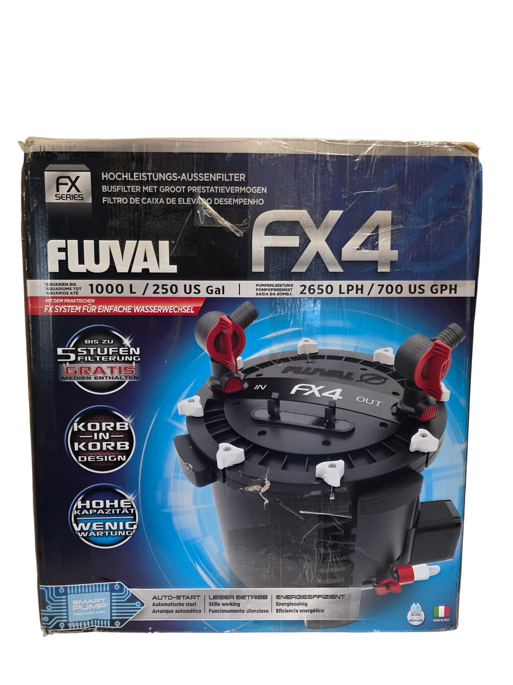 Fluval FX4 External Filter 