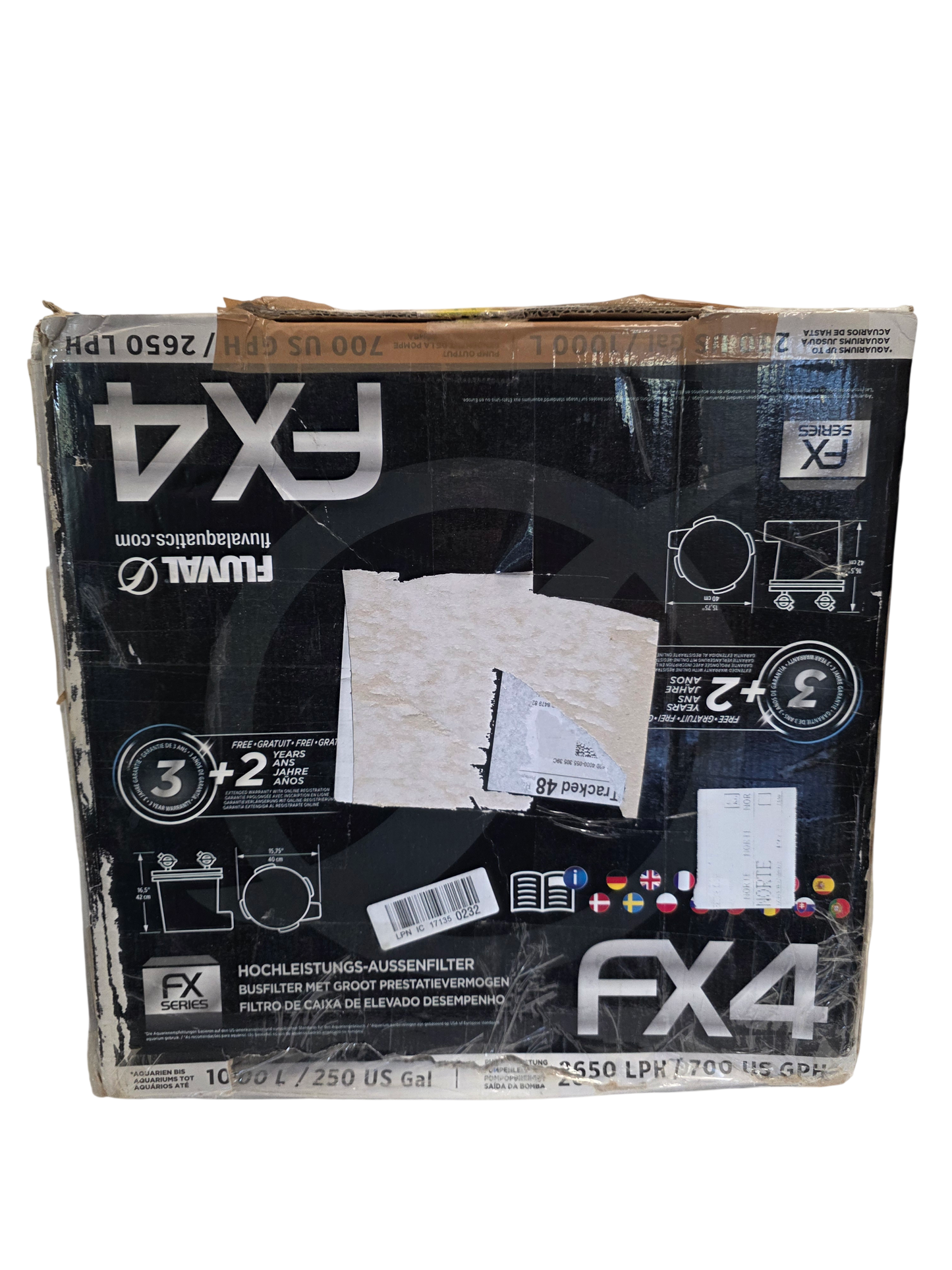 Fluval FX4 External Filter 
