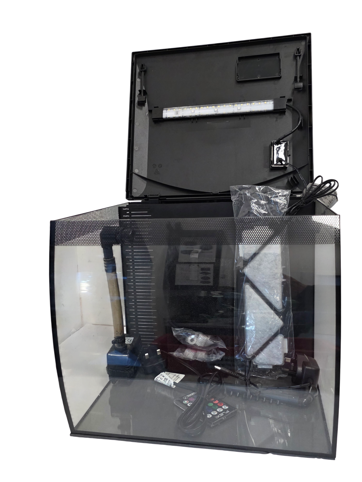 Fluval Flex 2.0 34L Black Aquarium