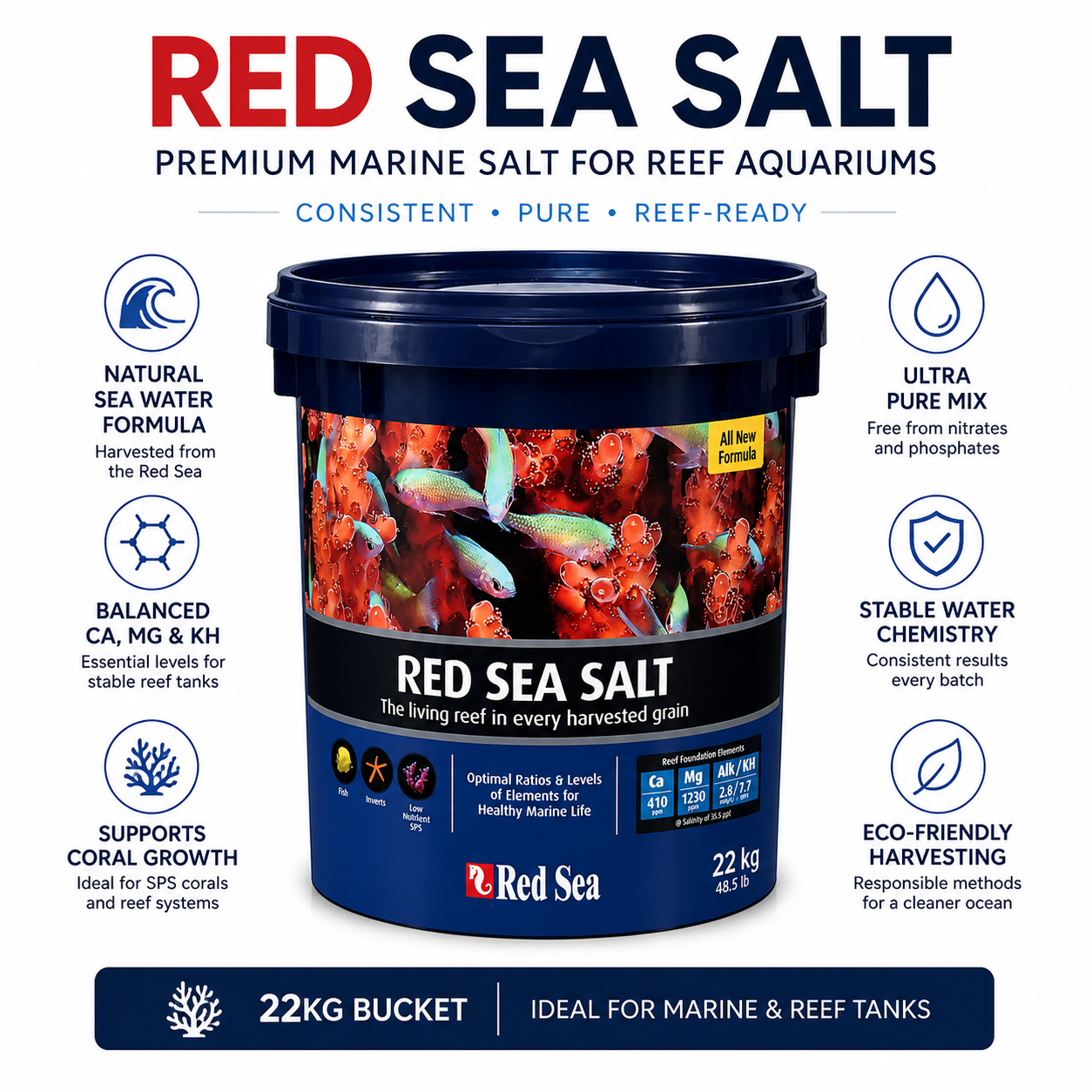 Red Sea Marine Premium Grade Aquarium Salt