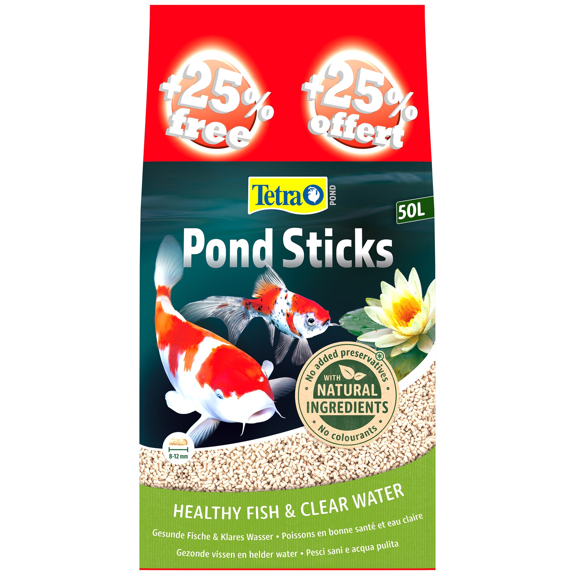 Tetra Pond Sticks Value Pack 40L + 25%