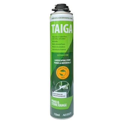 Taiga Gun Applied Black PU Expanding Foam 750ml