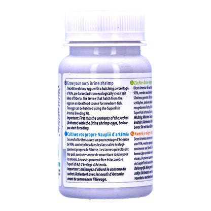 Superfish 95% Hatch Brine Shrimp Eggs, 50g