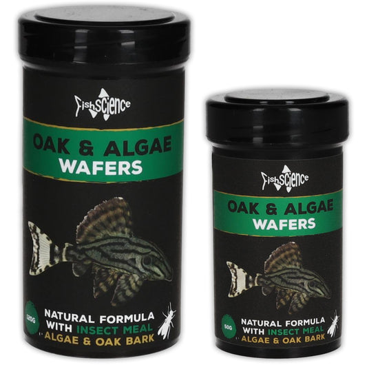 Oak Algae Wafers Aquarium Food FISH SCIENCE 50/120g