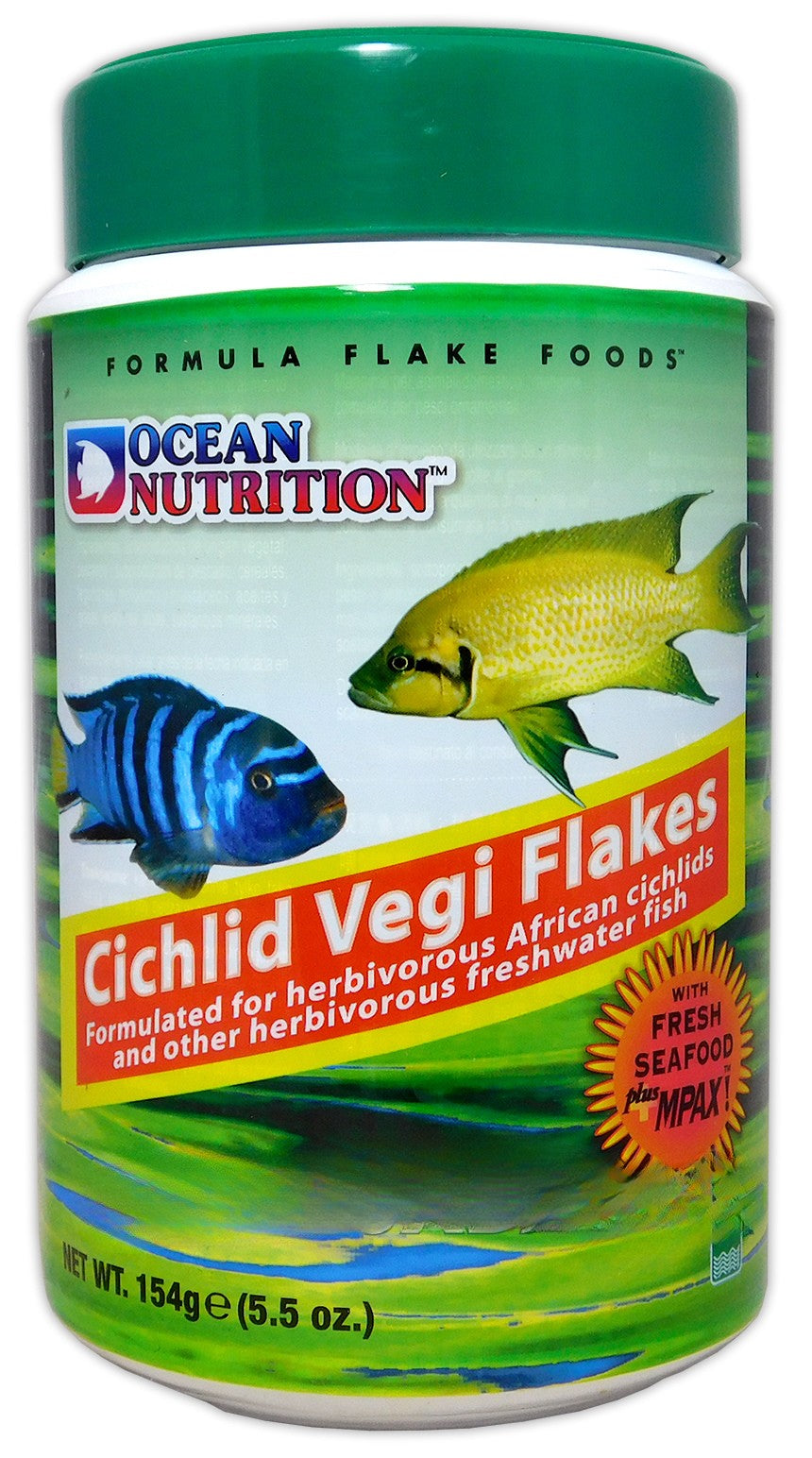 Ocean Nutrition Cichlid Vegi Flakes