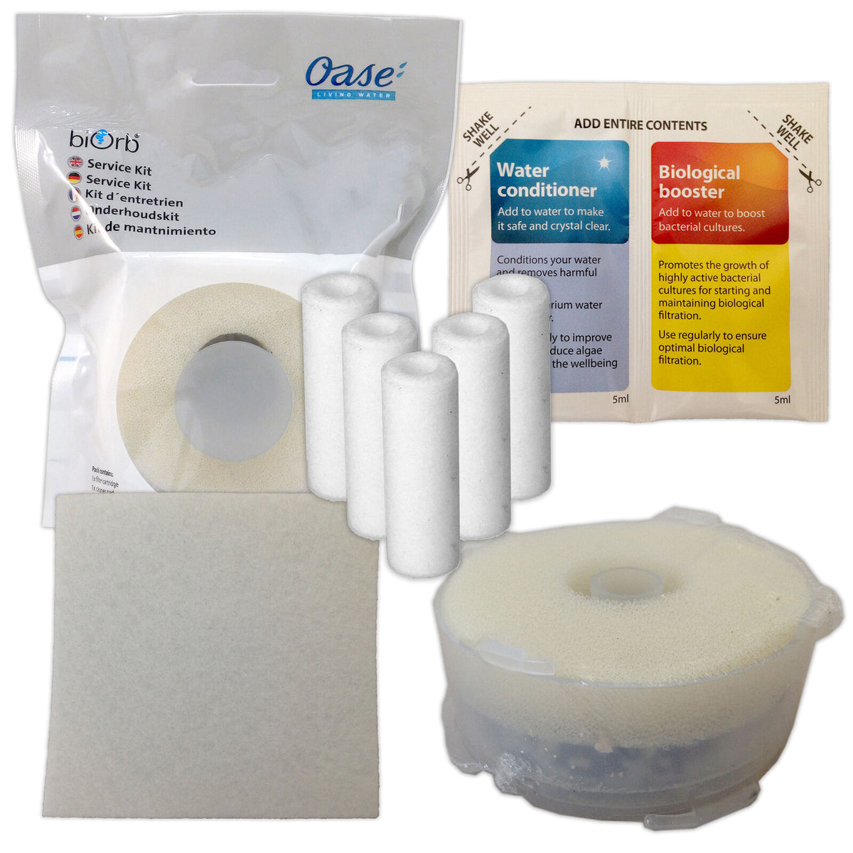 Genuine biOrb Service Kits & Air Stones Aquarium Filter Maintenance