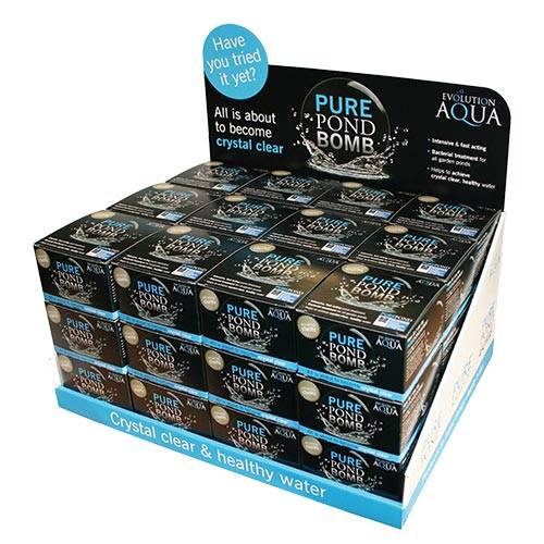 Evolution Aqua Pure Pond Bomb- Fast Acting Pond Bacteria & Waste Clarifier for Koi Ponds