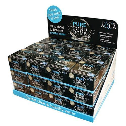 Evolution Aqua Pure Pond Bomb- Fast Acting Pond Bacteria & Waste Clarifier for Koi Ponds