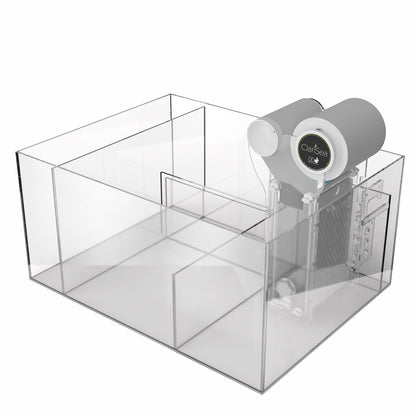 D-D Aqua-Pro Reef Peninsula 1500 Aquarium & Cabinet