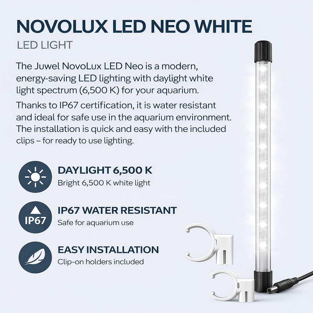Juwel NovoLux LED White 8W Aquarium Light - 490mm