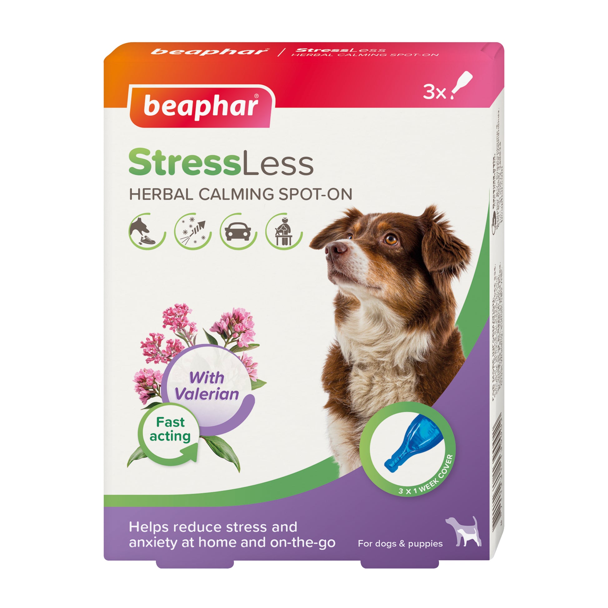 Beaphar Calming Spot-On Dog 0.7ml x3