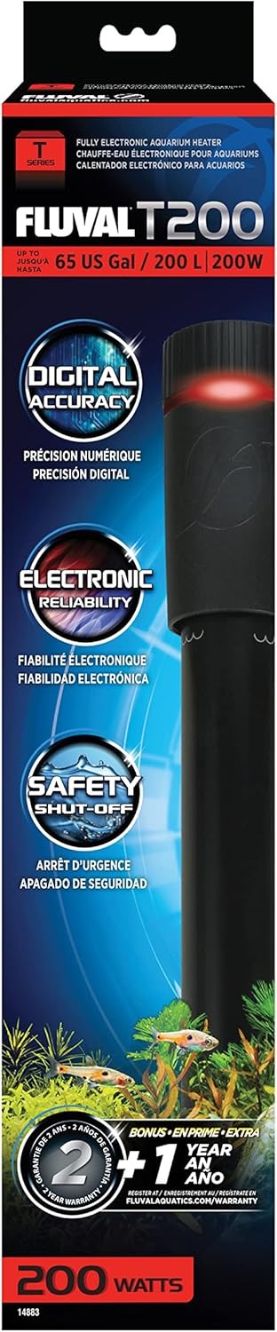 Fluval T200 (U) Aquarium Heater Refurbished