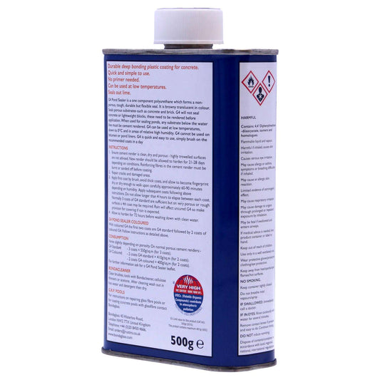 G4 Clear Pond Sealer & Paint 500g - Deep Bonding Coating
