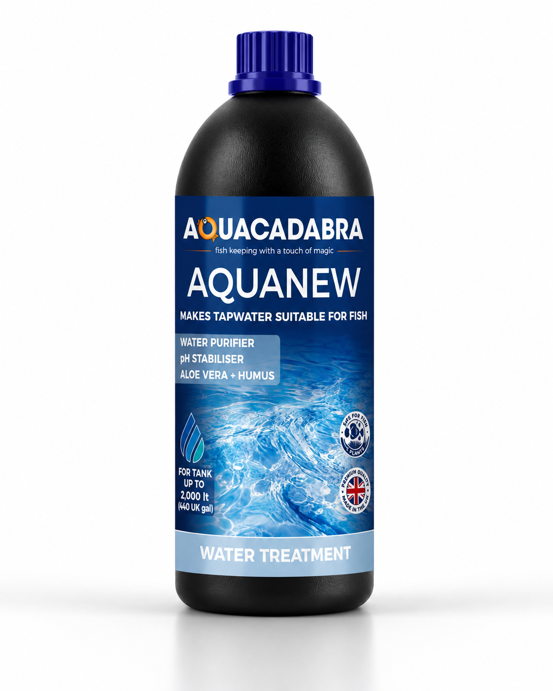 Aquacadabra Aquanew Water Conditioner Fish Shrimp Marine 250ml 500ml 1L