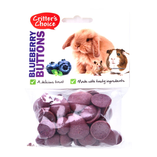 Critter's Choice Blueberry Buttons 40g