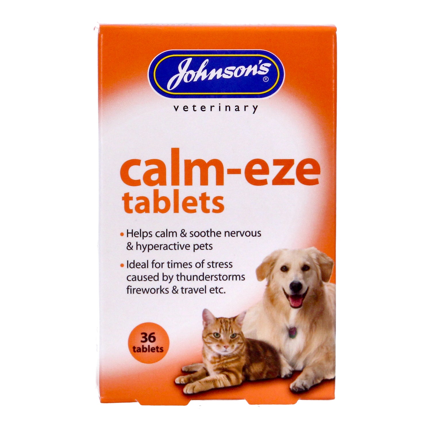 Hyperactive Tablet Johnson's Calm Eze Hyperactive Pets Tablets | from Aquacadabra