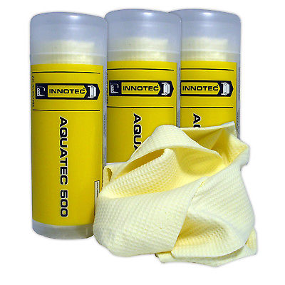 Innotec Aquatec 500 Cleaning Cloth x3 Aquarium Hot Tub Spa Car Shammy