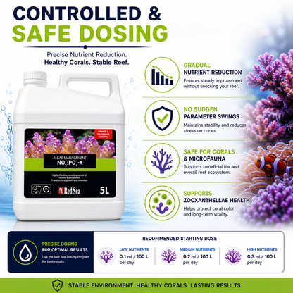 Red Sea N:P-X Nitrate and Phosphate Reducer 5000ml - R22206