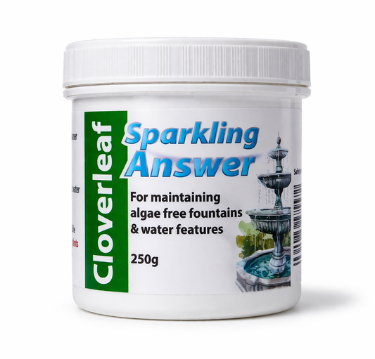 Cloverleaf Sparkling Answer: Ornamental Water Cleaner