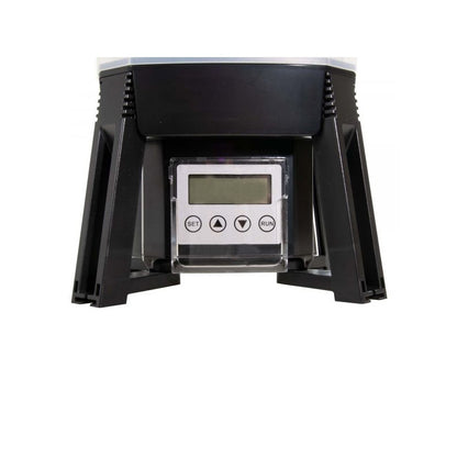 AquaForte 6Ltr Solar Powered Auto Fish Feeder Outdoor