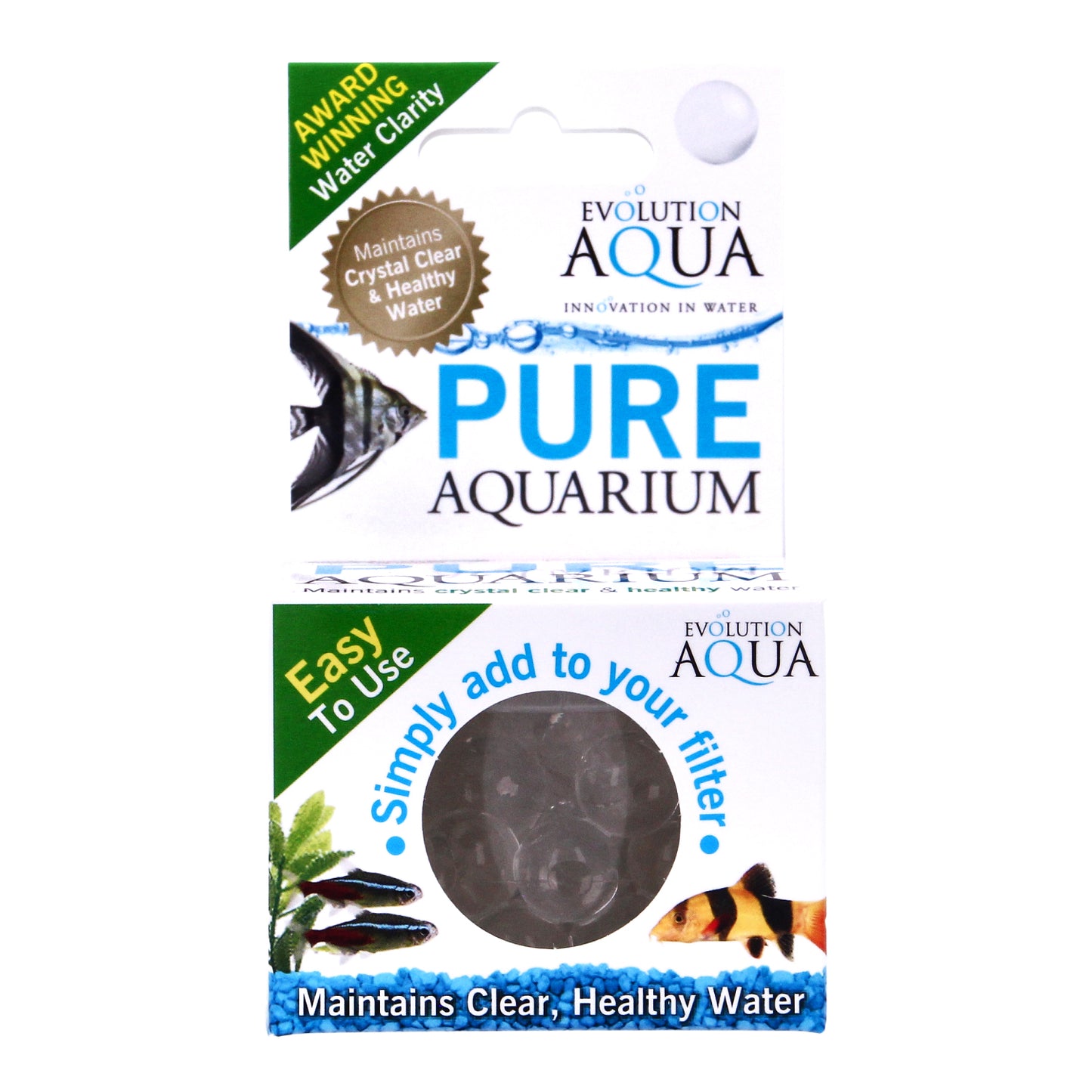 Evolution Aqua Pure Aquarium Balls 25 Clear Water Filter Fish Tank Treatment