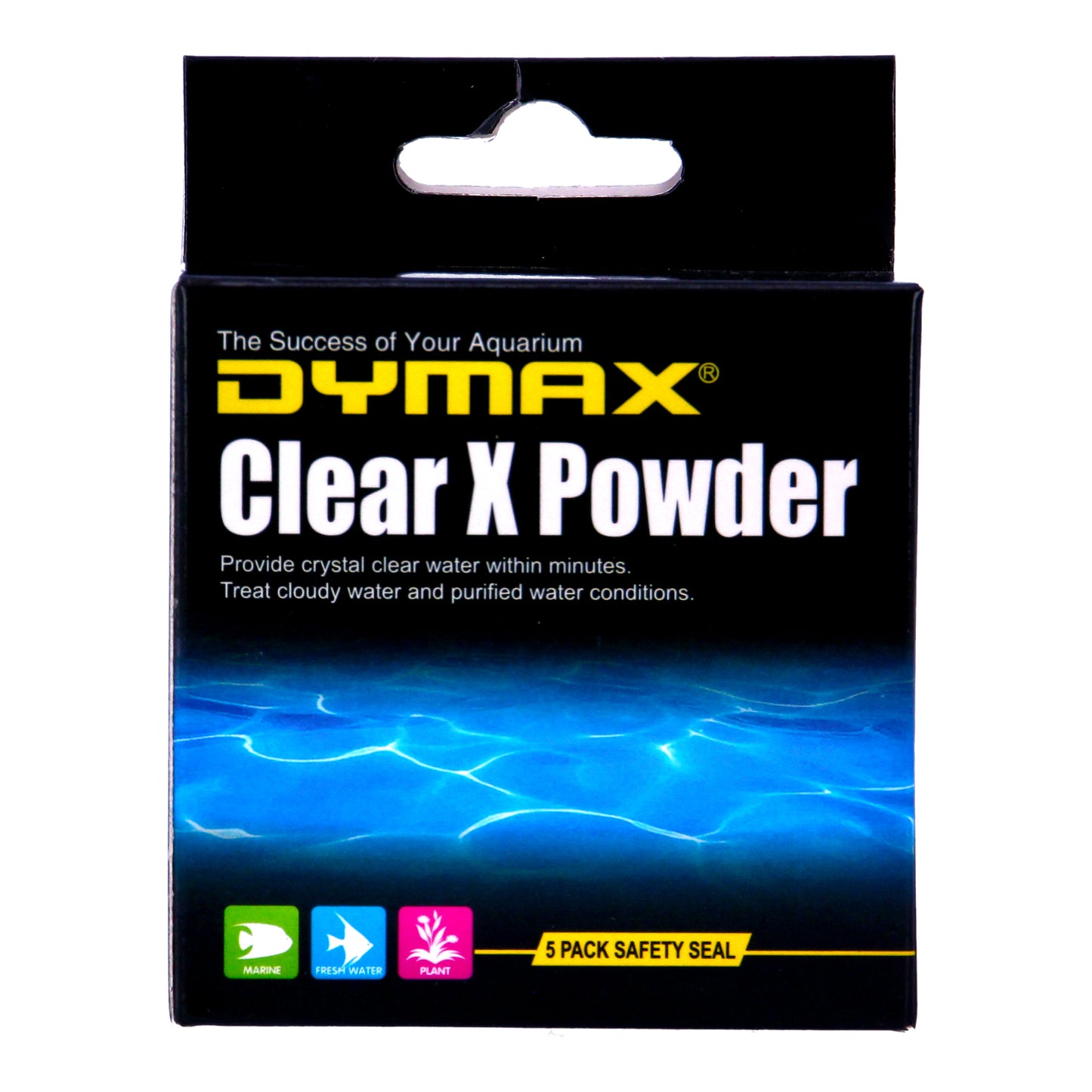 Dymax Aquarium Cloudy Water Treatment Powder