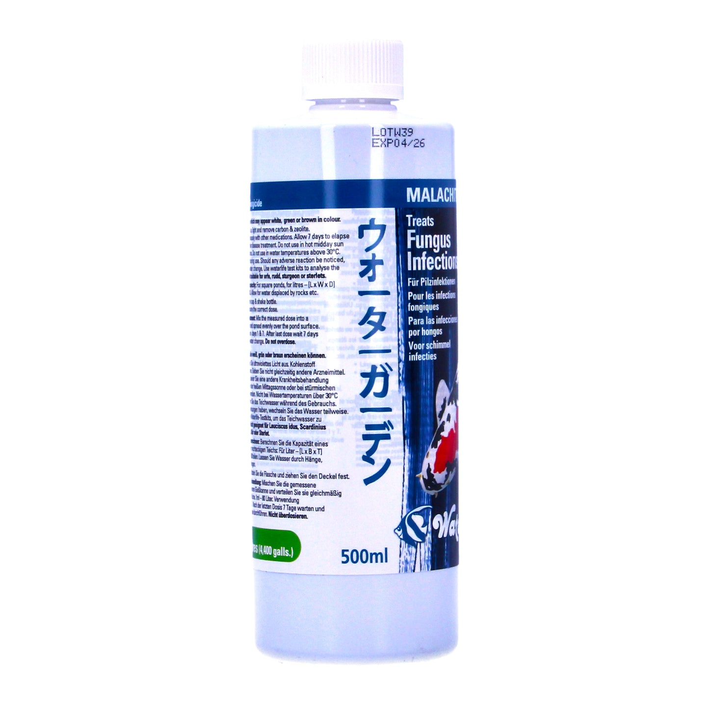 Waterlife Pond Malachite Green 500ml Fungus Treatment