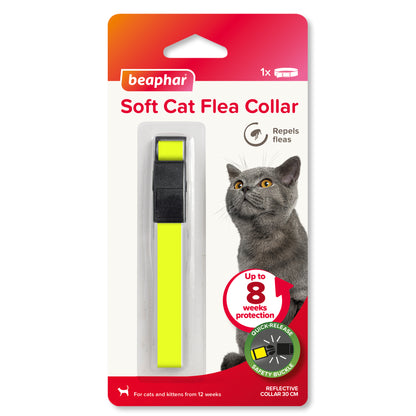 Beaphar Cat Flea Reflective Yellow Collar