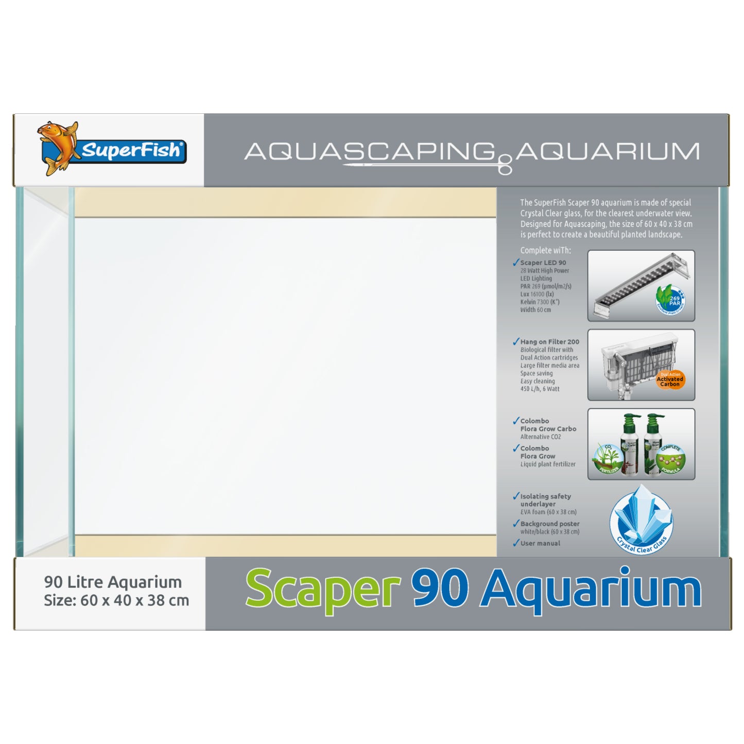 Superfish Scaper 45 Aquarium & Cabinet