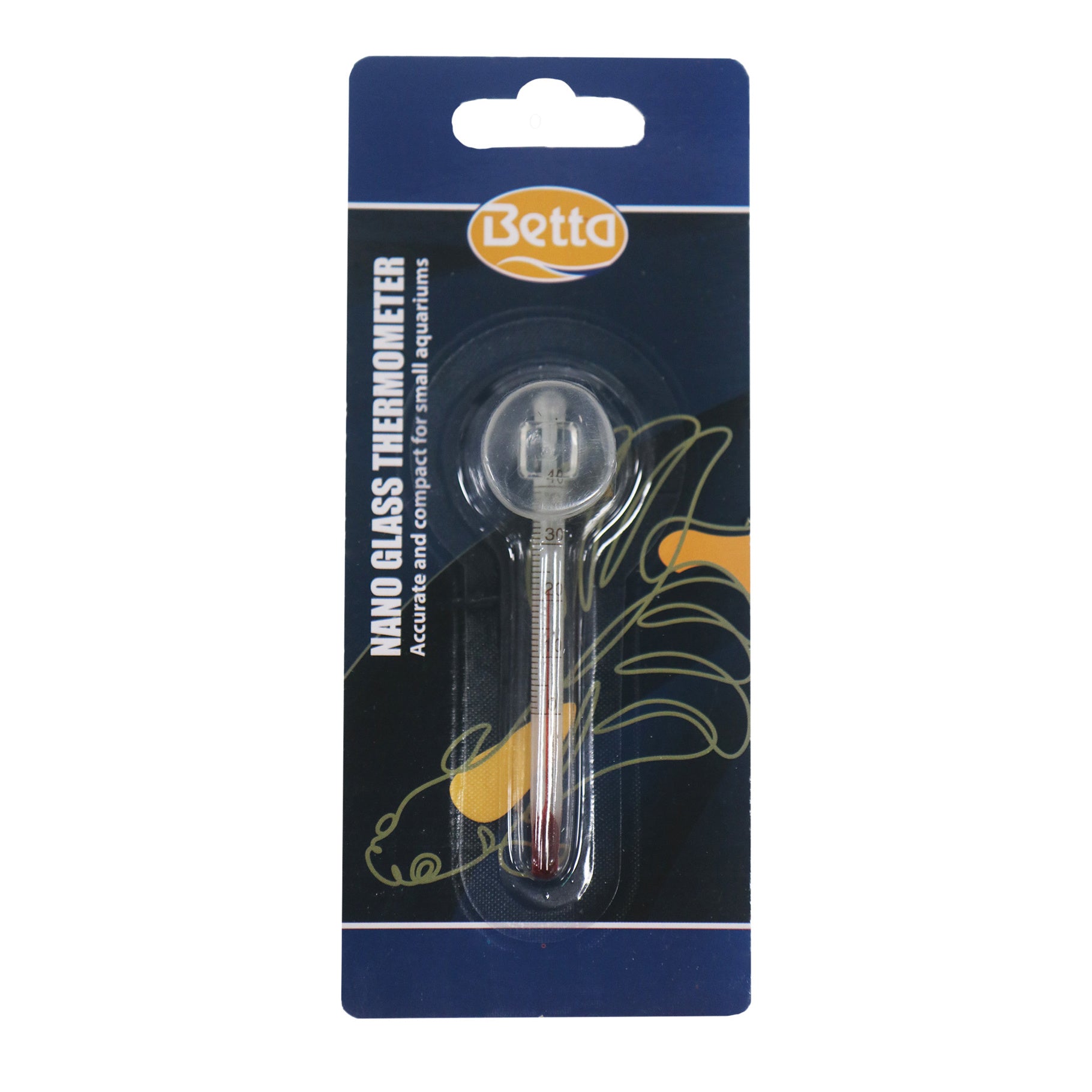 Betta Glass Thermometer Heating Monitoring Aquarium Fish Tank