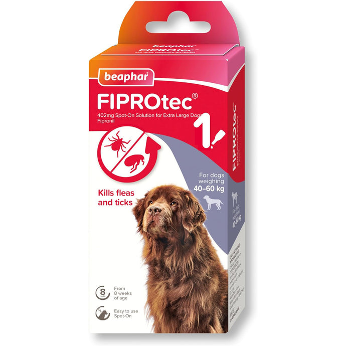 Beaphar FIPROtec XL Dog 6 Doses