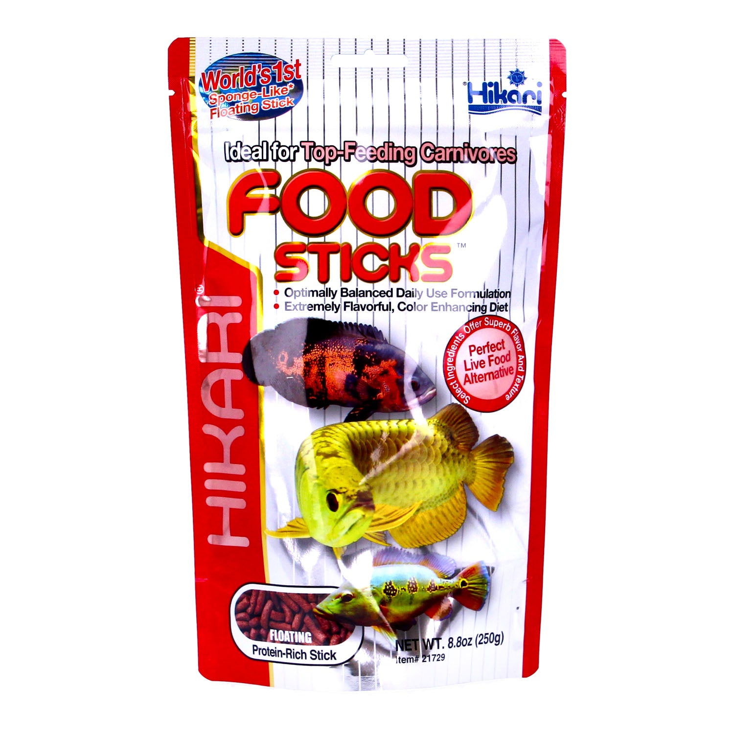 Hikari Food Sticks Balanced Diet for Large Tropical Fish