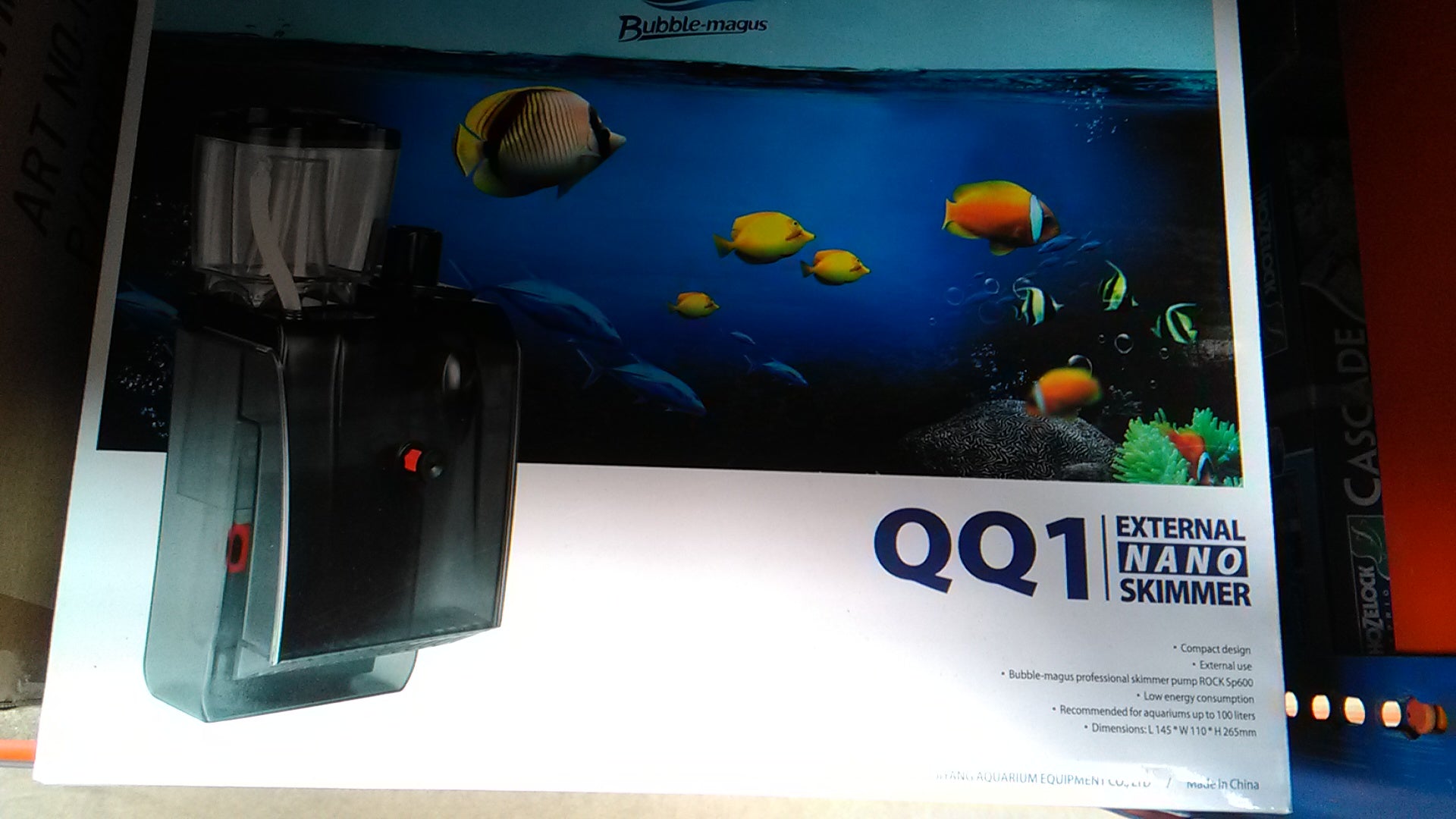 Bubble Magus QQ1 External Hang-On Skimmer
