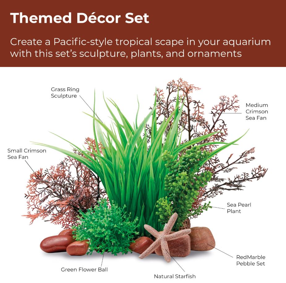 Oase biOrb Palau Décor Set – Complete Pacific-Style Aquarium Decoration