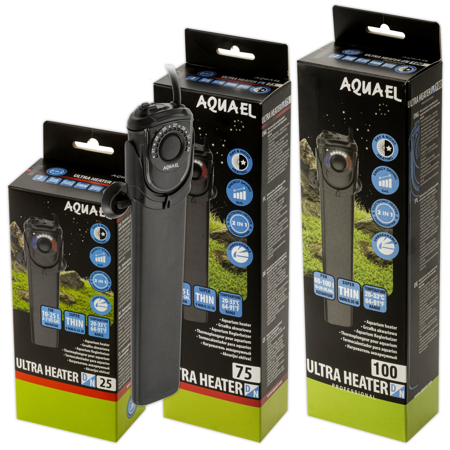 Aquael Plastic Ultra Day/Night Heaters